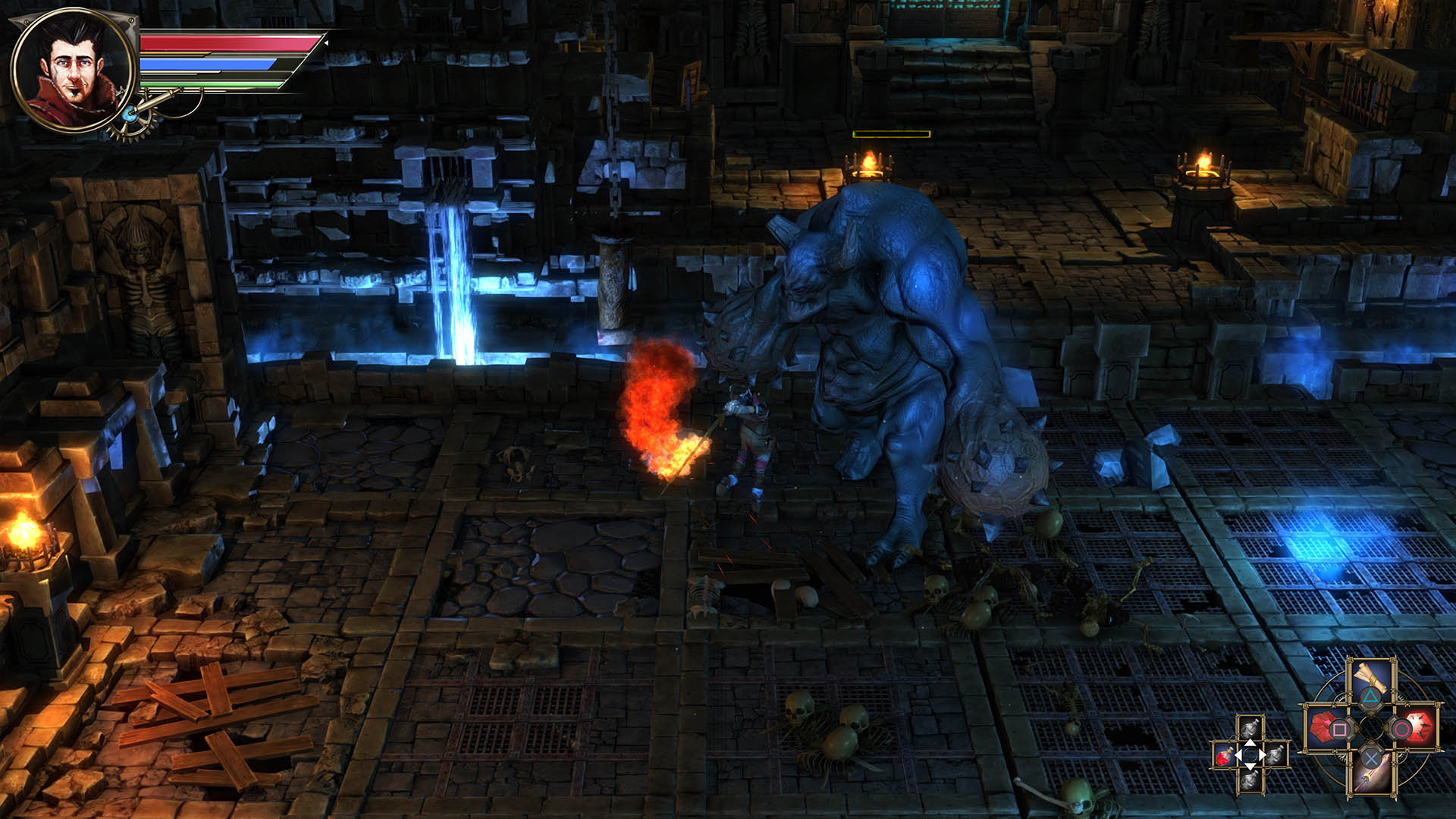 Combat against monsters in Zenith