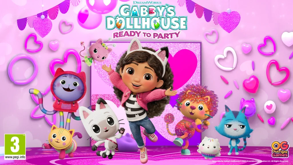Gabby Dollhouse ready to party cover